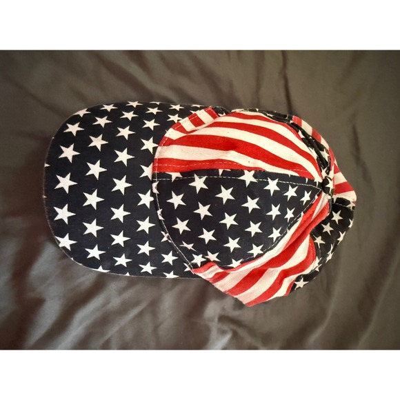 Oriental Trading Company Other - Oriental Trading Kids American Flag Snapback Hat Stars Stripes Red White Blue